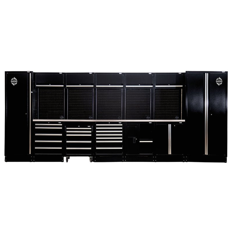 BUNKER® 25 Piece Modular Storage Combo with Sink and Worktop, 4915mm