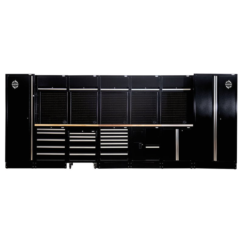 BUNKER® 25 Piece Modular Storage Combo with Sink and Worktop, 4915mm
