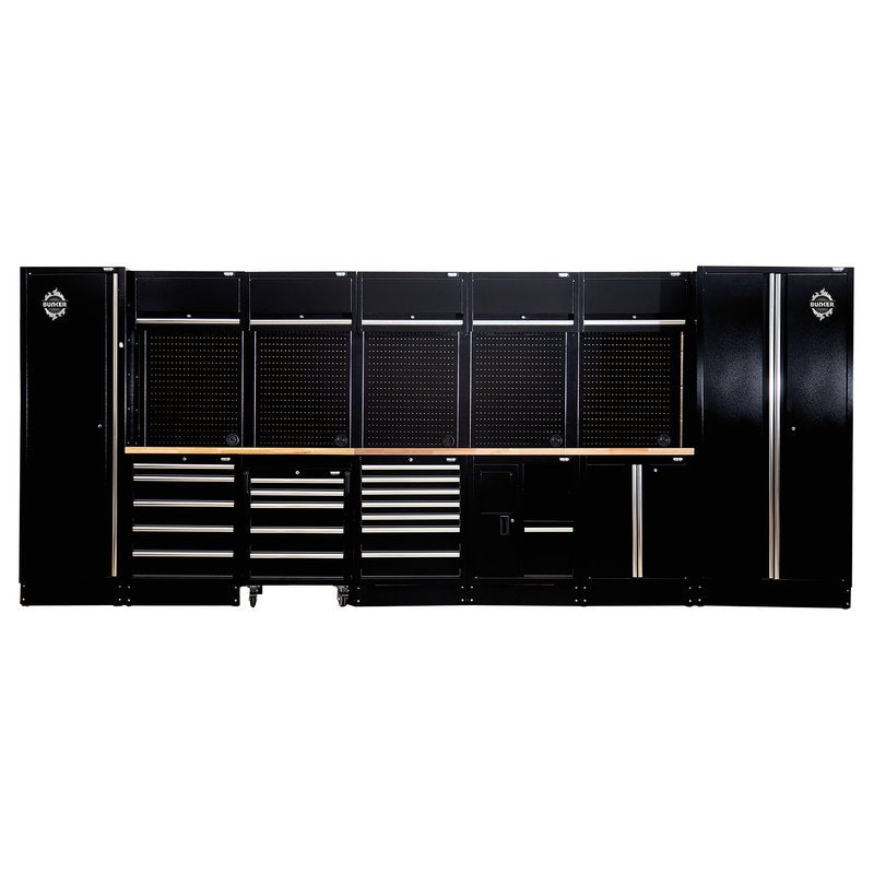 BUNKER® 25 Piece Modular Storage Combo with Worktop, 4915mm