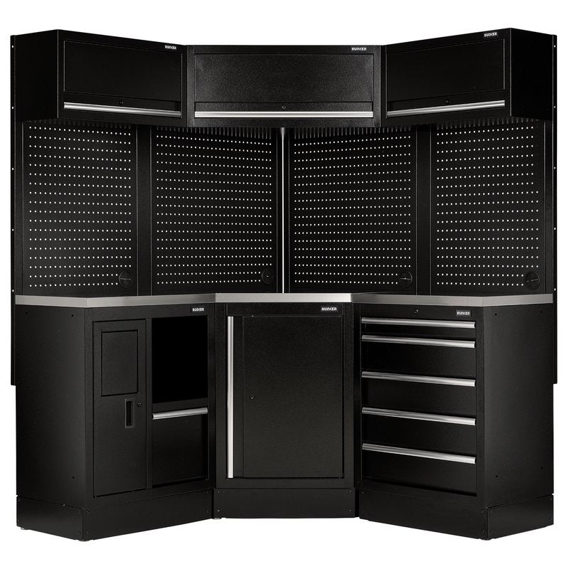 BUNKER® 18 Piece Modular Storage Corner Combo, 3454mm